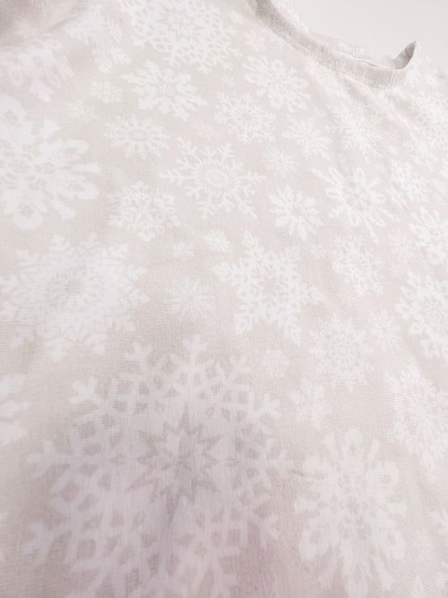 Molly Ballet Shirt in 'Snowflake' - Ready To Ship