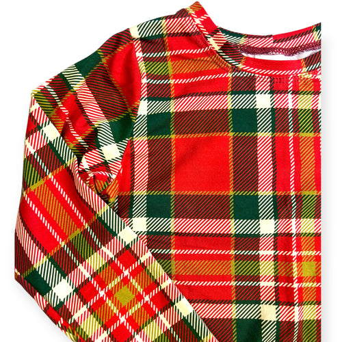 Lounge Set in 'Classic Plaid' - Ready to Ship
