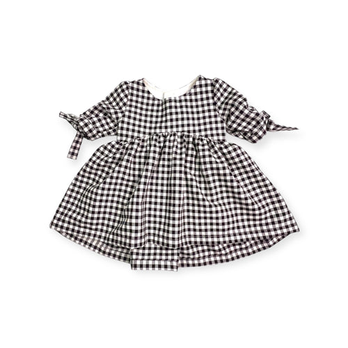 Clara in ‘Black and Ivory Check’ - Ready to Ship