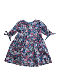 Nest + Nurture | Size 7/8Y | Clara Dress | Vintage Nightfall | Pre-Loved