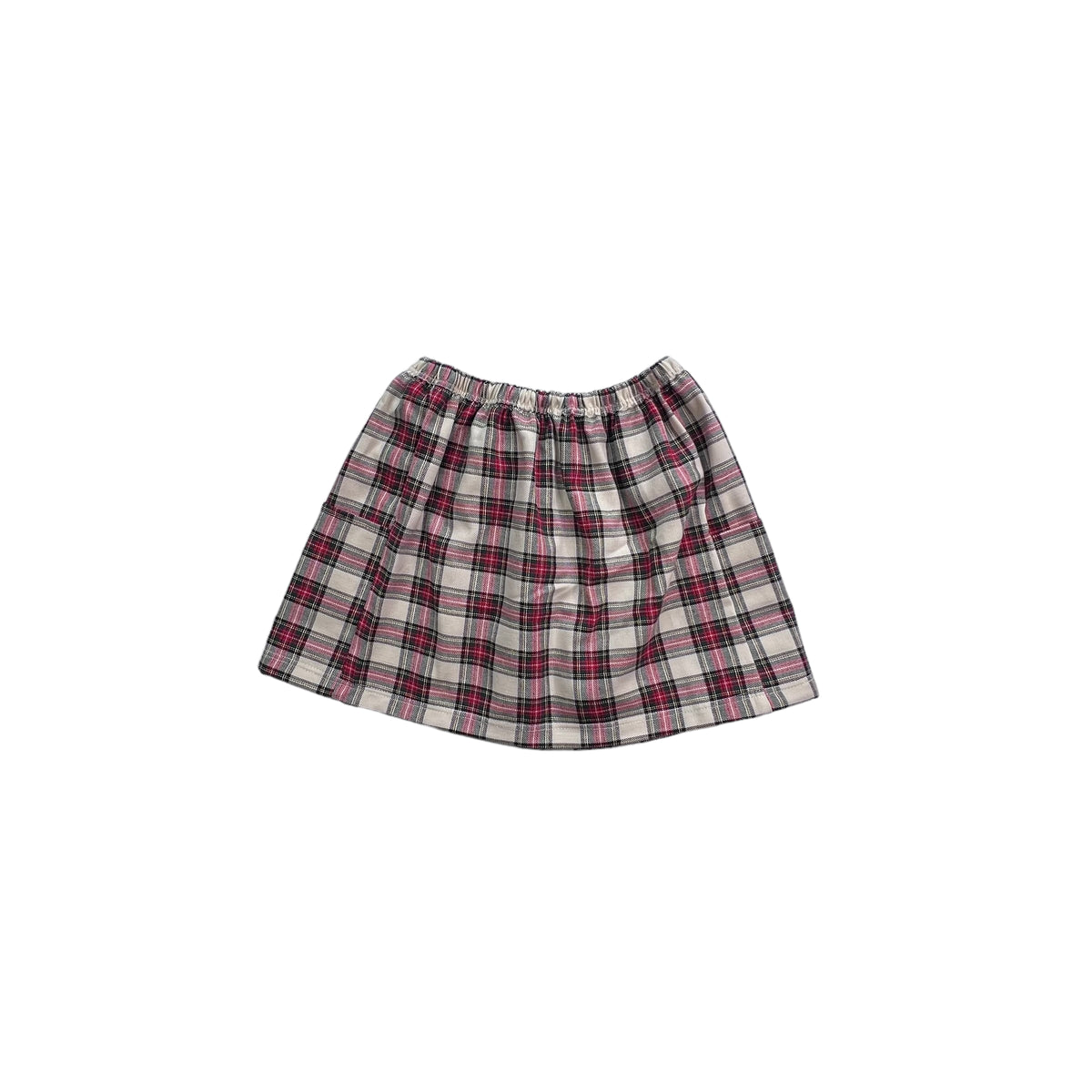 Christiana Skirt in 'Milk and Cookies Plaid' - Ready To Ship