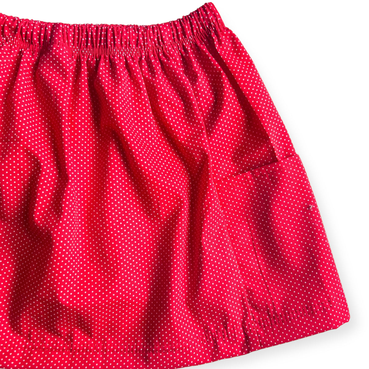 Christiana Skirt in 'Ruby Dots' - Ready To Ship