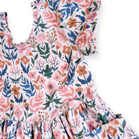 Polly Pocket Dress [Cap Sleeve] in 'Mountian Floral' -Ready to Ship