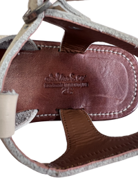 Adelisa &Co |  Kids Sandals | Light Blush Leather | Pre-Loved