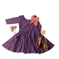 *PRESALE* Ultraviolet Bamboo Cotton Jersey - Made to Order