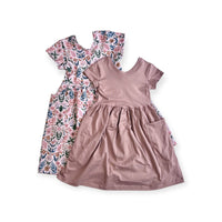 Polly Pocket Dress [Cap Sleeve] in 'Mountian Floral' -Ready to Ship