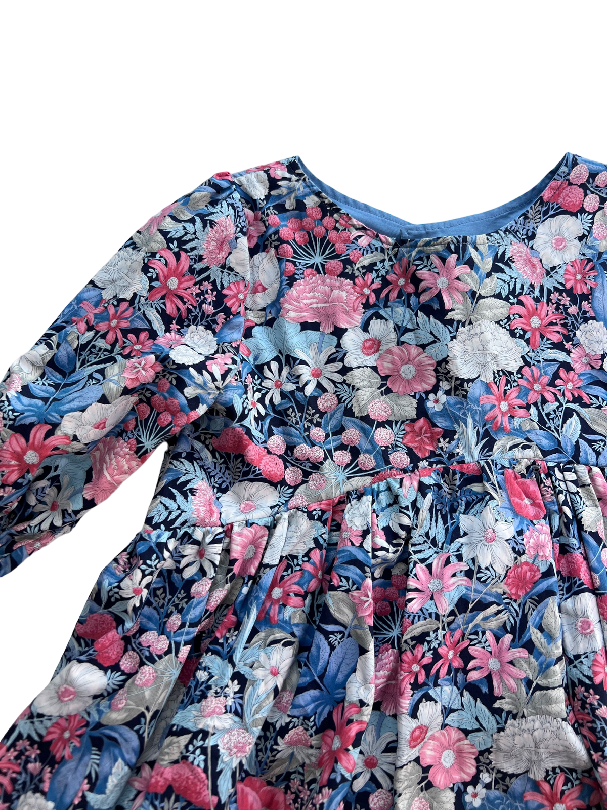 Nest + Nurture | Size 7/8Y | Clara Dress | Vintage Nightfall | Pre-Loved