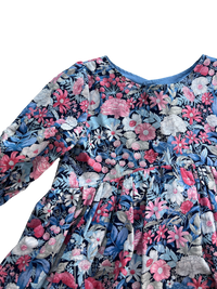 Nest + Nurture | Size 7/8Y | Clara Dress | Vintage Nightfall | Pre-Loved