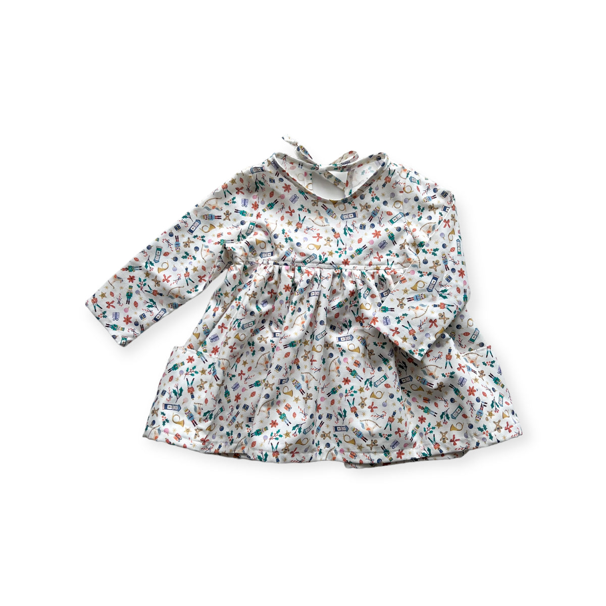 Aria Tunic with  Pockets in ‘Holiday Mix-Up’- Ready To Ship