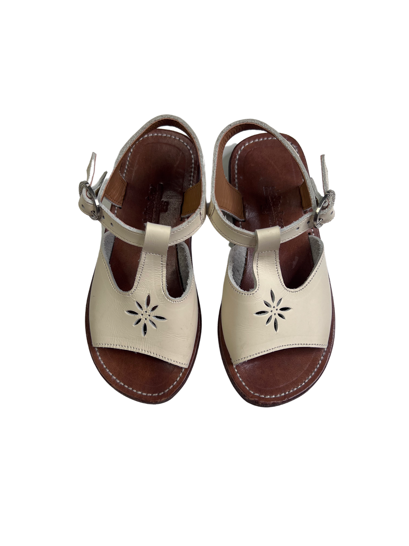 Adelisa &Co |  Kids Sandals | Light Blush Leather | Pre-Loved