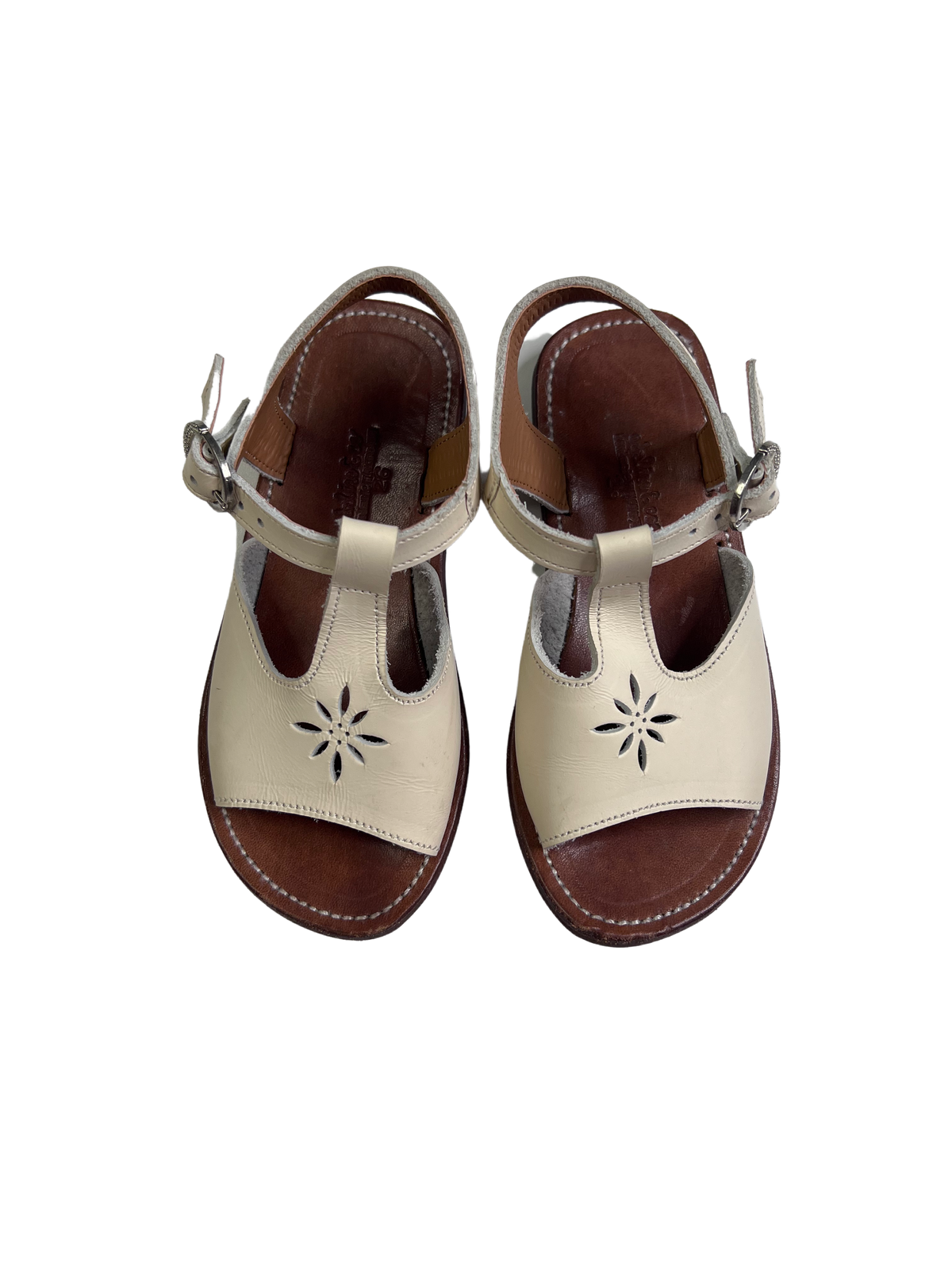 Adelisa &Co |  Kids Sandals | Light Blush Leather | Pre-Loved