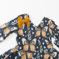*PRESALE*  Lamplight Moth-  Print Cotton/Spandex Jersey