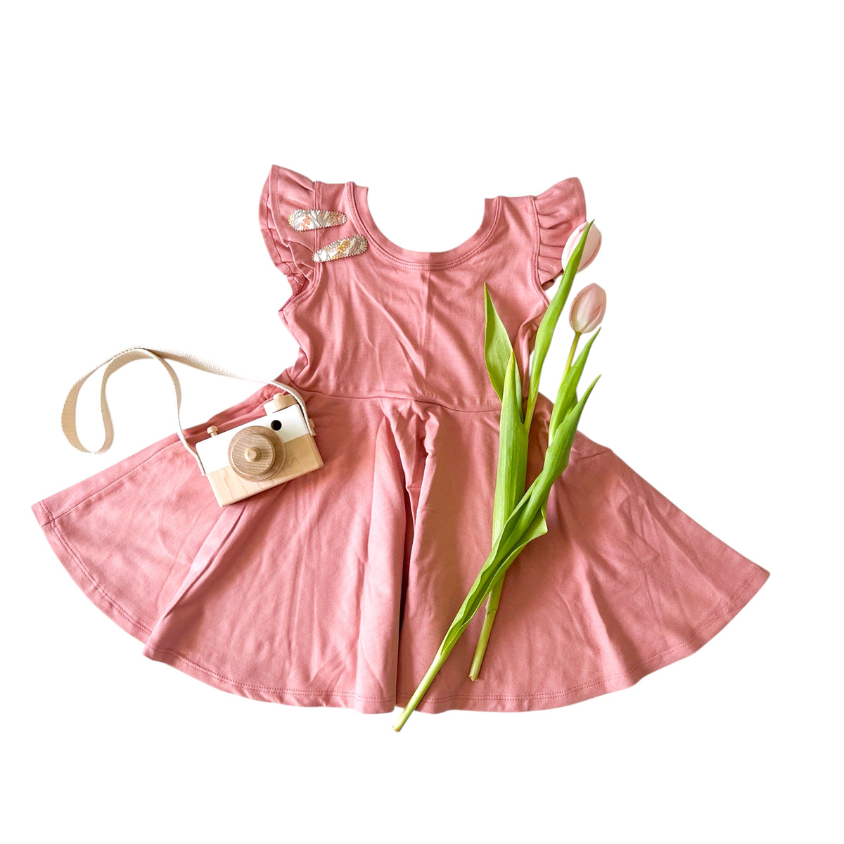 *PRESALE* Wild Rose Bamboo Cotton Jersey - Made to Order