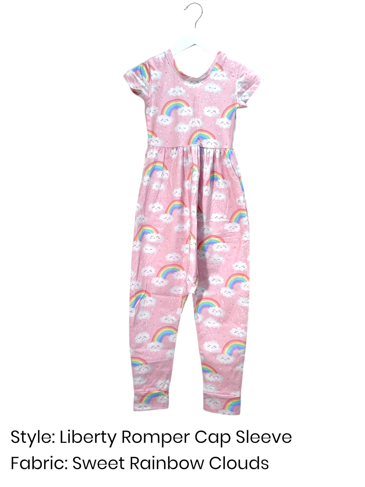 *PRESALE*  Sweet Rainbow Clouds -  Print Cotton/Spandex Jersey