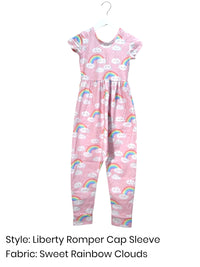*PRESALE*  Sweet Rainbow Clouds -  Print Cotton/Spandex Jersey