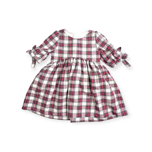 Clara in ‘Milk and Cookies Plaid’ - Ready to Ship