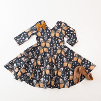 *PRESALE*  Lamplight Moth-  Print Cotton/Spandex Jersey