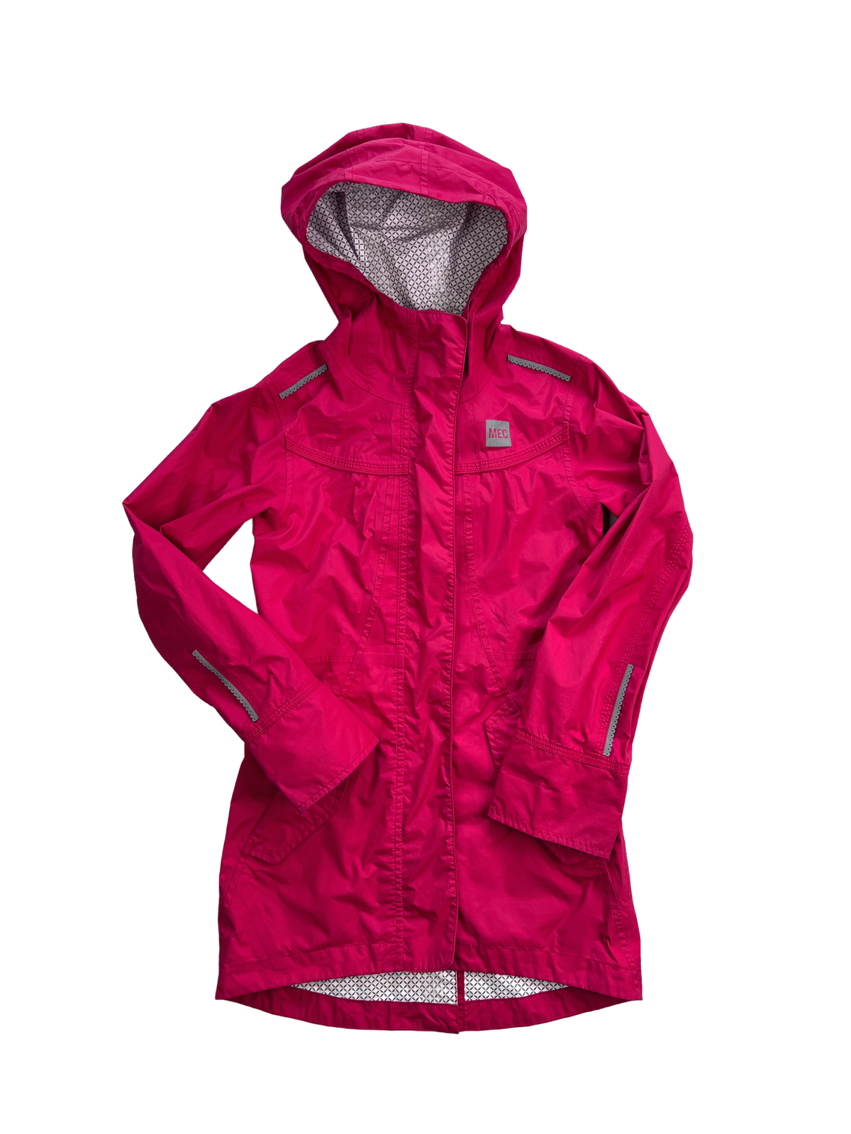 MEC | Size 8Y | Rain Coat | Bright Pink | Pre-Loved