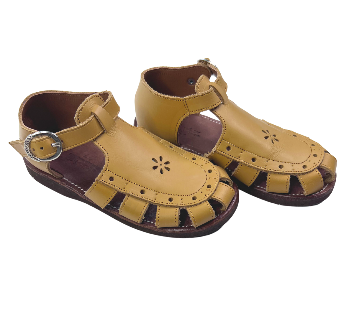 Adelisa &Co |  Kids Sandals | Gold Leather | Pre-Loved