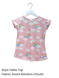 *PRESALE*  Sweet Rainbow Clouds -  Print Cotton/Spandex Jersey