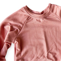 Bryn Sweater Dress - Child in  'Wild Rose'- Ready to Ship