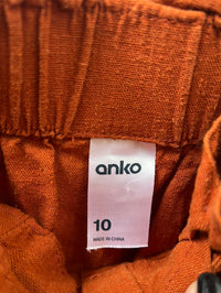 Anko | Size 10 | Skirt | Pumpkin | Pre-Loved