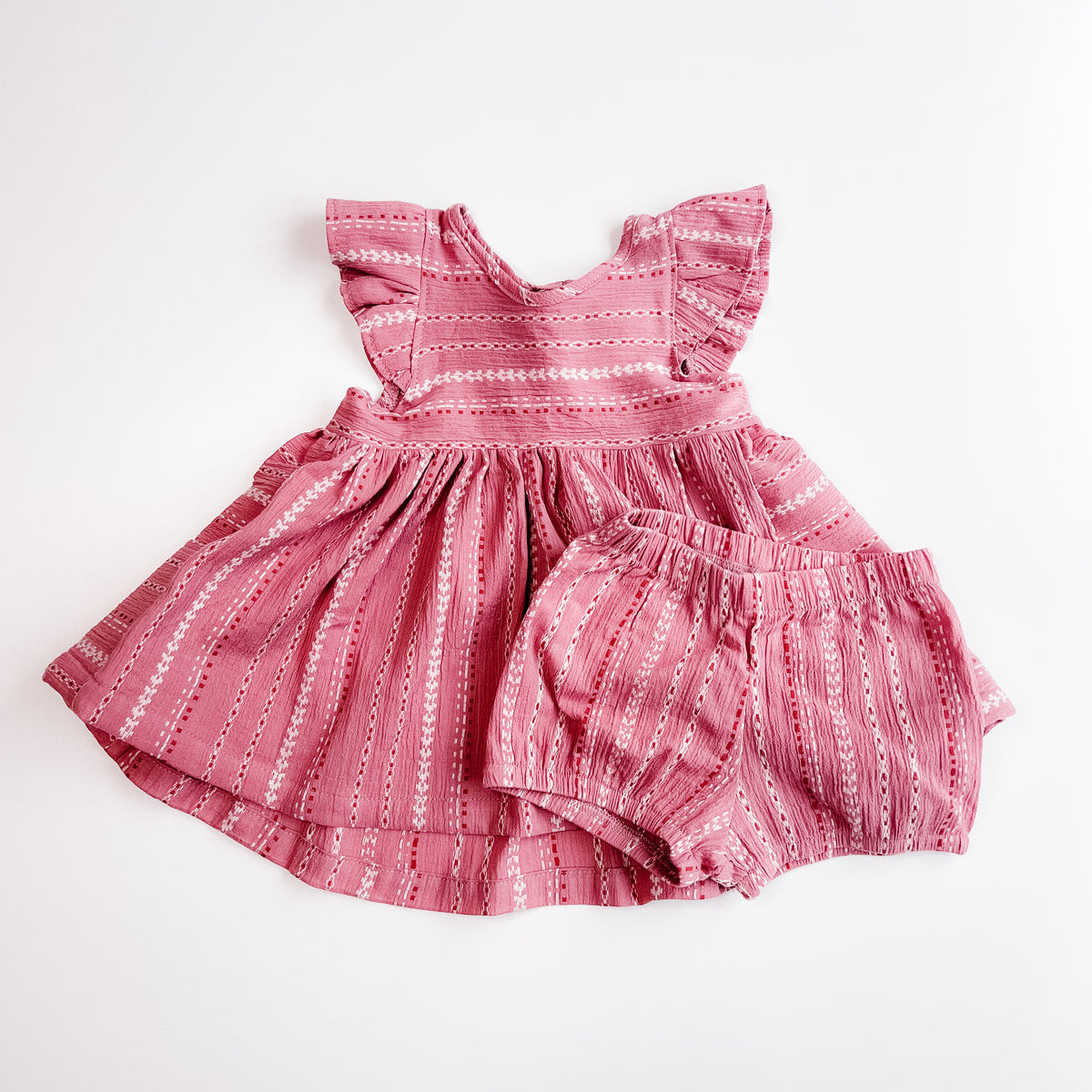Poppy Tunic Set with Willow Bloomers in  'Arizona Rose' - Ready To Ship