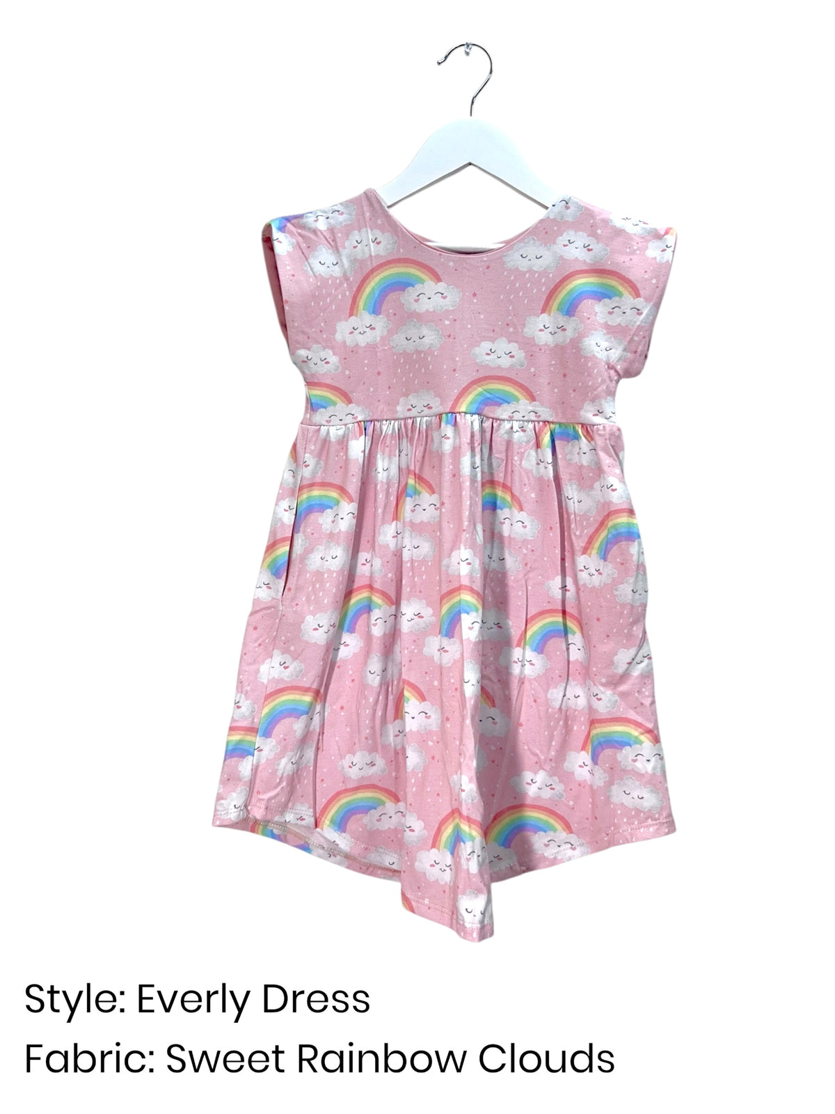 *PRESALE*  Sweet Rainbow Clouds -  Print Cotton/Spandex Jersey