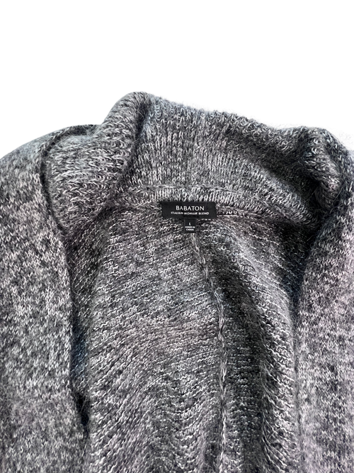 Babaton | Size L | Mohair Cardigan | Grey | Pre-Loved