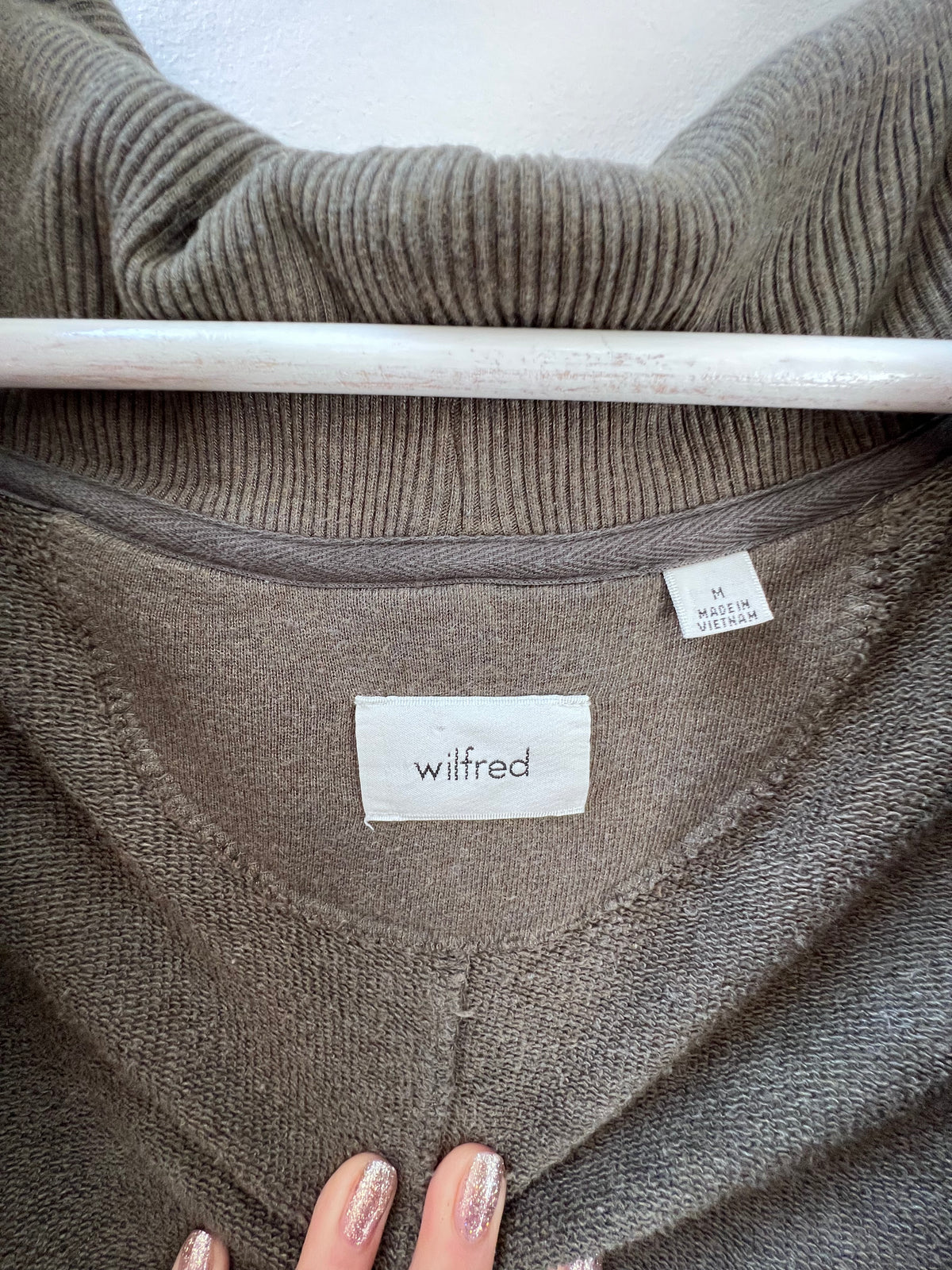 Wilfred | Size M | Cardigan | Moss | Pre-Loved
