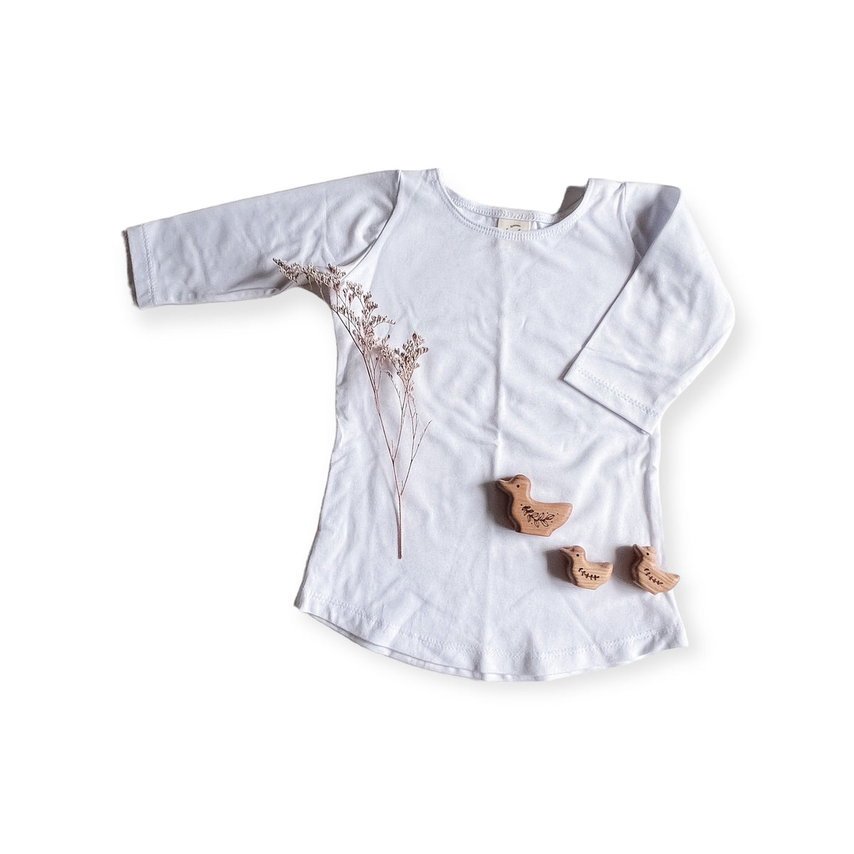 Molly Ballet Shirt in 'Cloud' - Ready To Ship