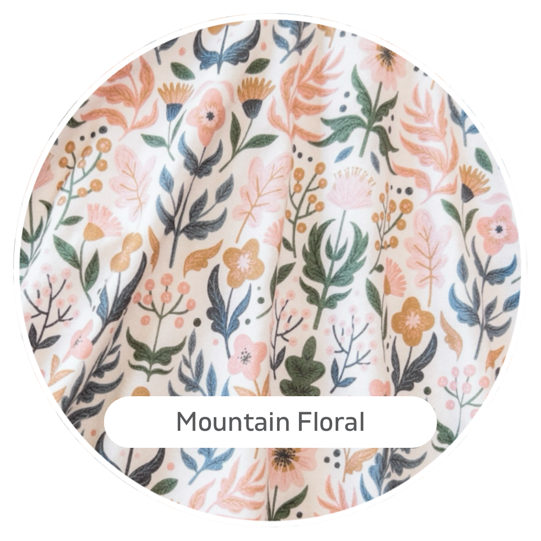 Fabric Only -  Mountain Floral