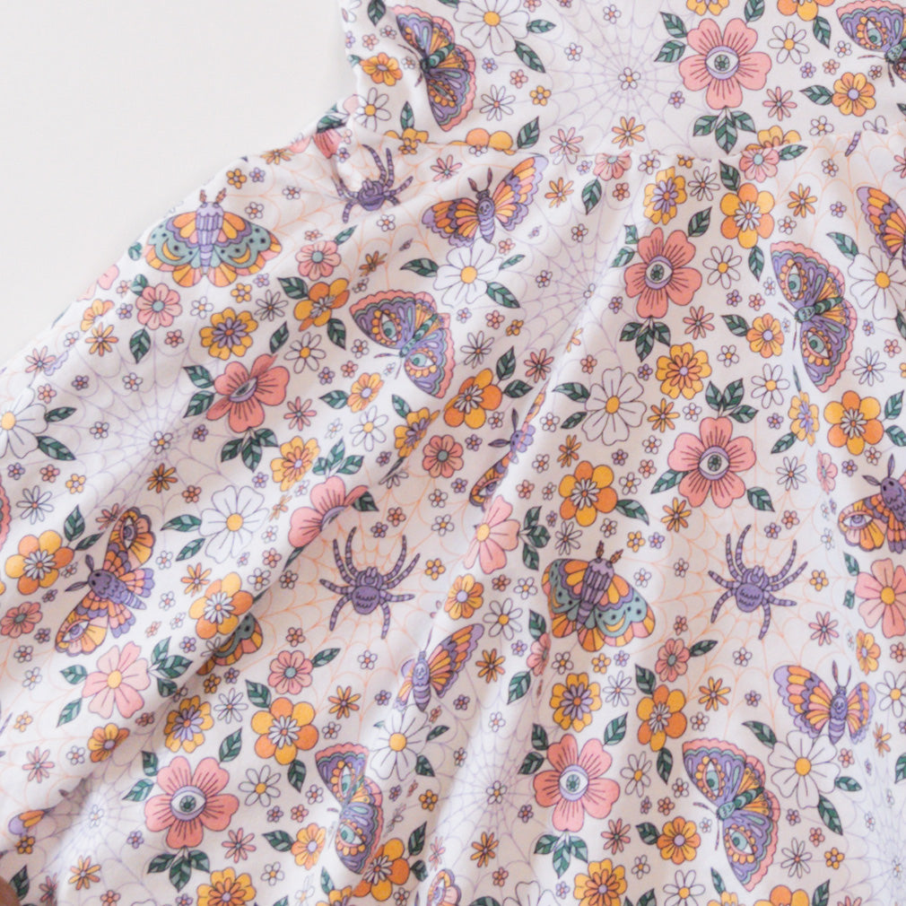 Elle Twirl Dress [3/4 Sleeve] in 'Itsy Bitsy' - Made to Order