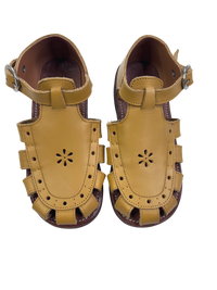 Adelisa &Co |  Kids Sandals | Gold Leather | Pre-Loved