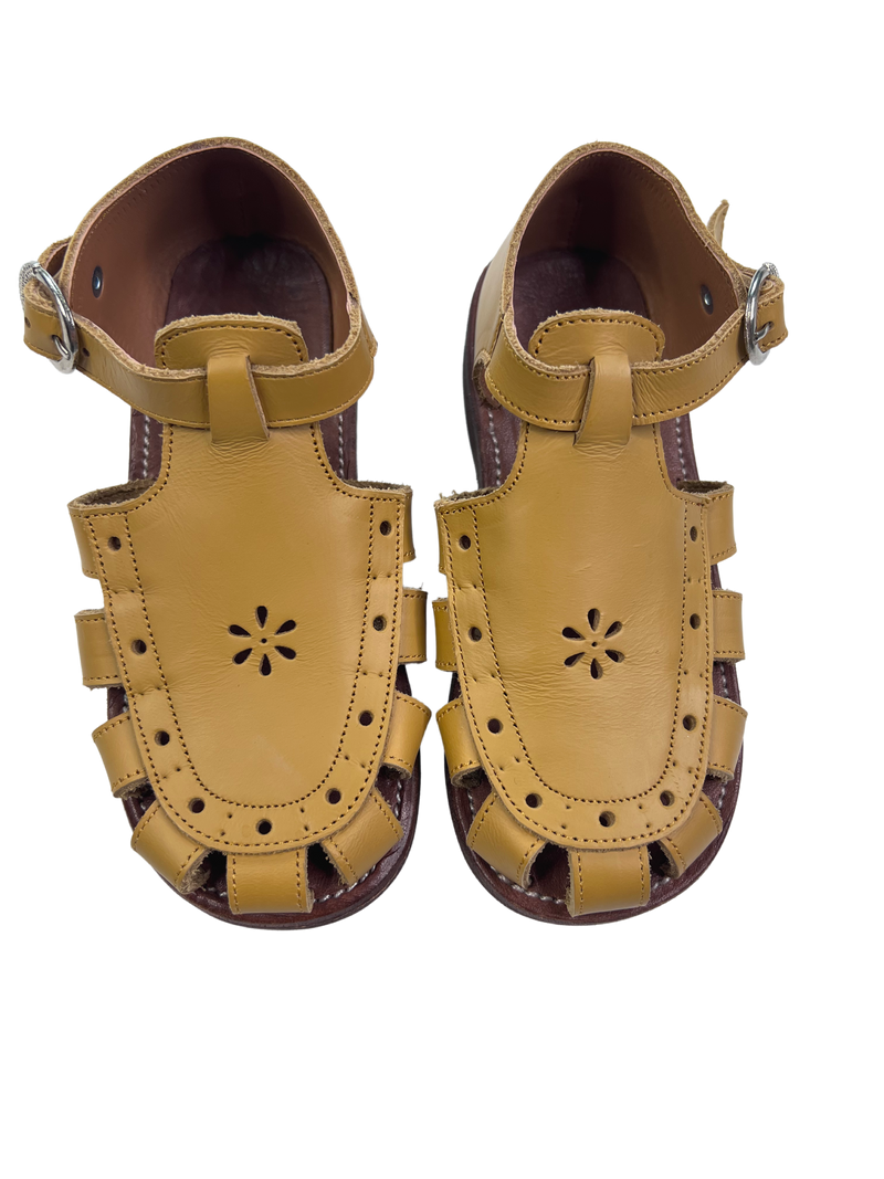 Adelisa &Co |  Kids Sandals | Gold Leather | Pre-Loved