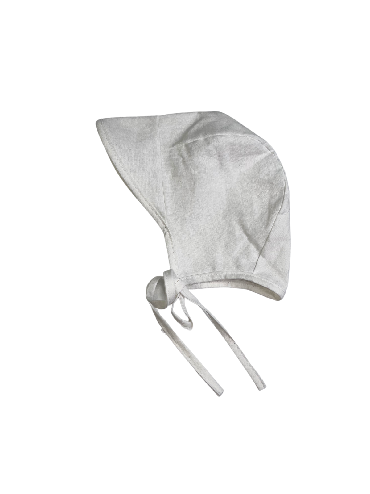 Pali Handmade| Size 12-24m | Bonnet | White Linen | Pre-Loved