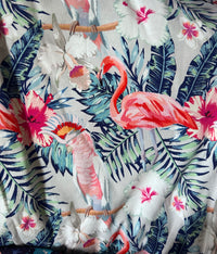 *PRESALE*Flamingo Parade -  Print Cotton/Spandex Jersey