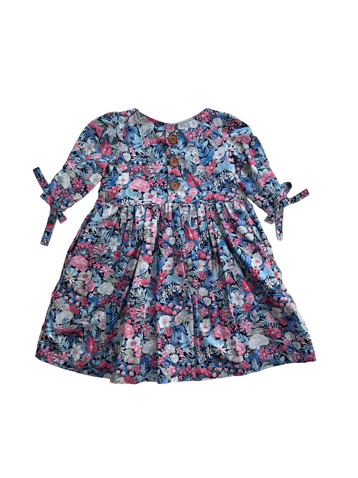 Nest + Nurture | Size 7/8Y | Clara Dress | Vintage Nightfall | Pre-Loved