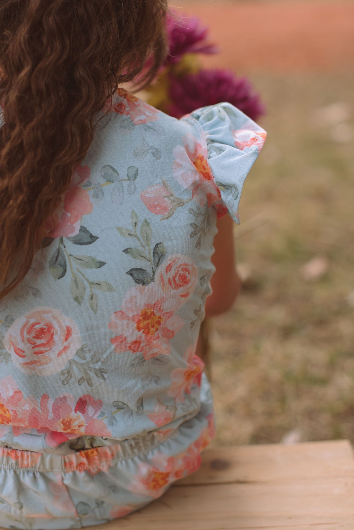 *PRESALE*  Mint Rose -  Print Cotton/Spandex Jersey