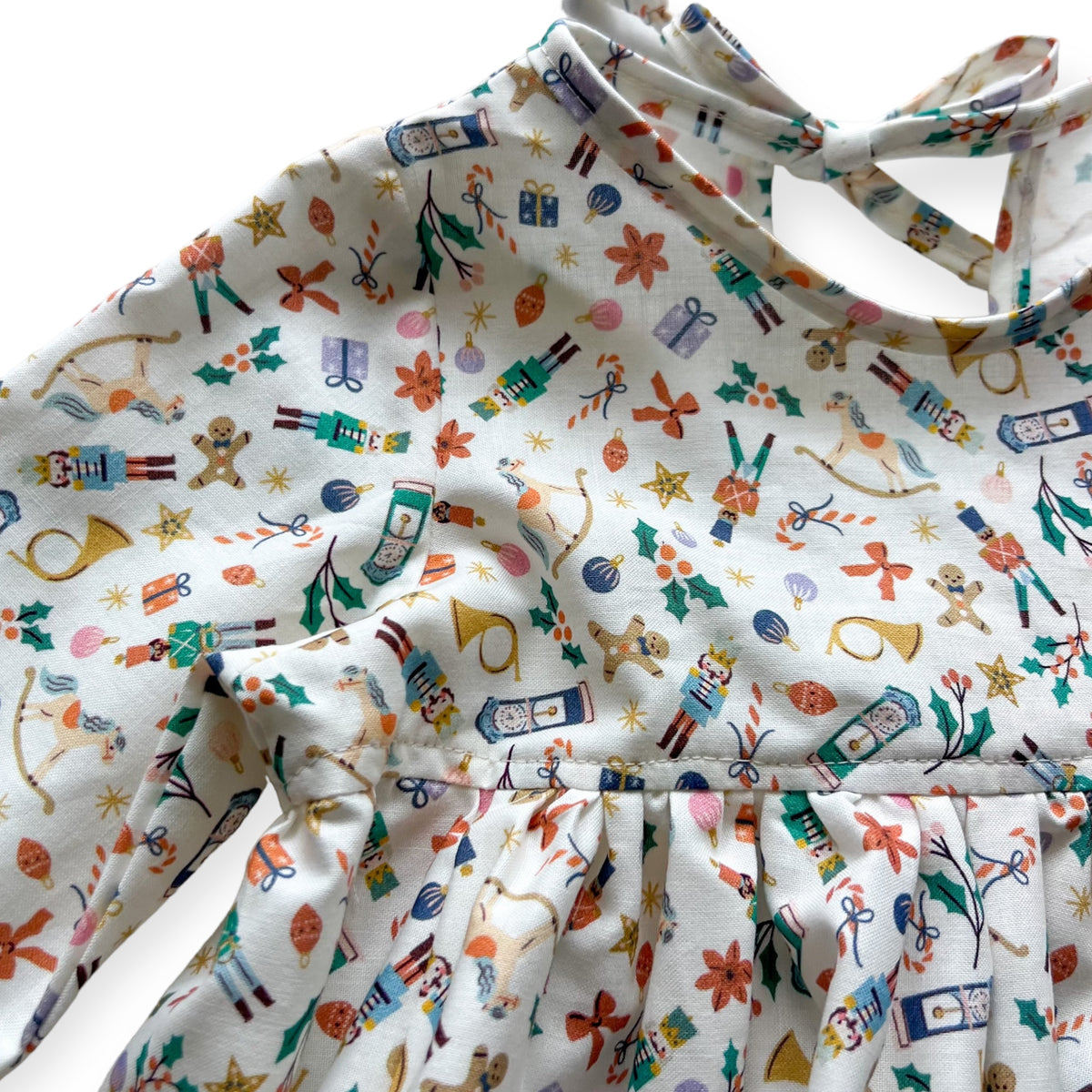Aria Tunic with  Pockets in ‘Holiday Mix-Up’- Ready To Ship