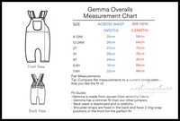 Gemma Ruffled Overalls in 'Milk and Cookies Plaid' - Ready To Ship