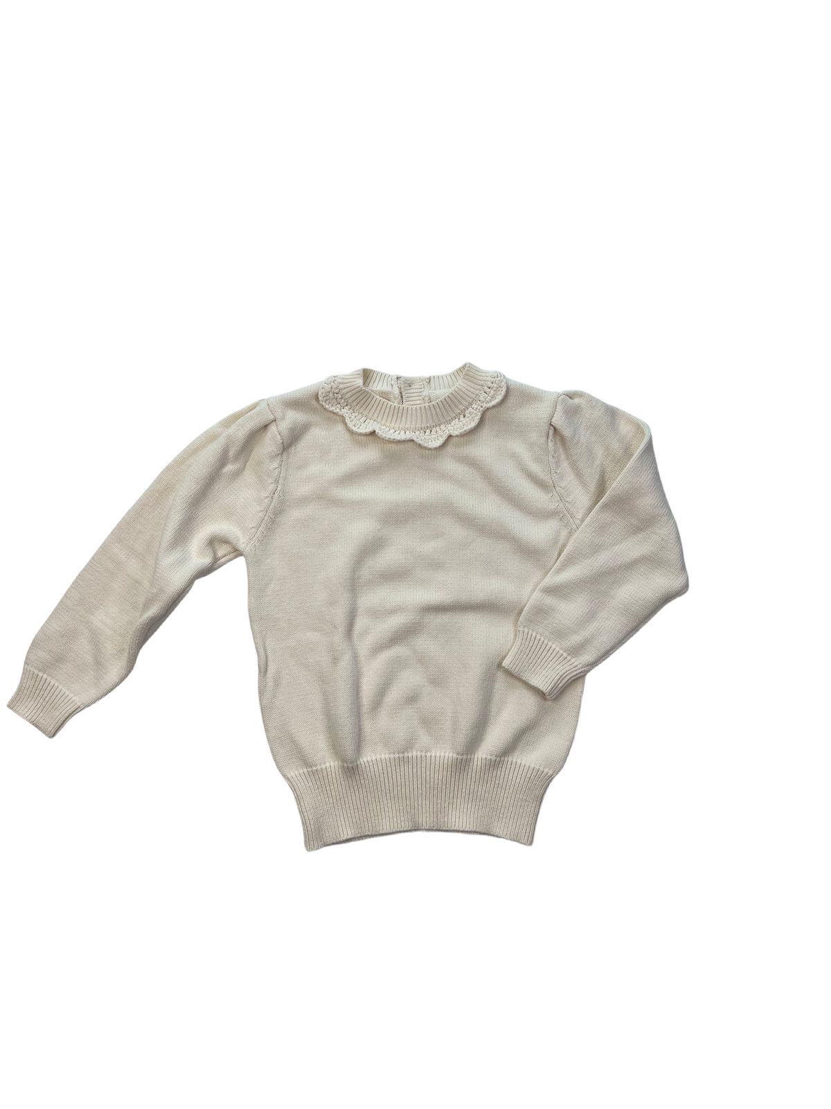 Knit Sweater| Size 5/6Y| |  Ivory  | New