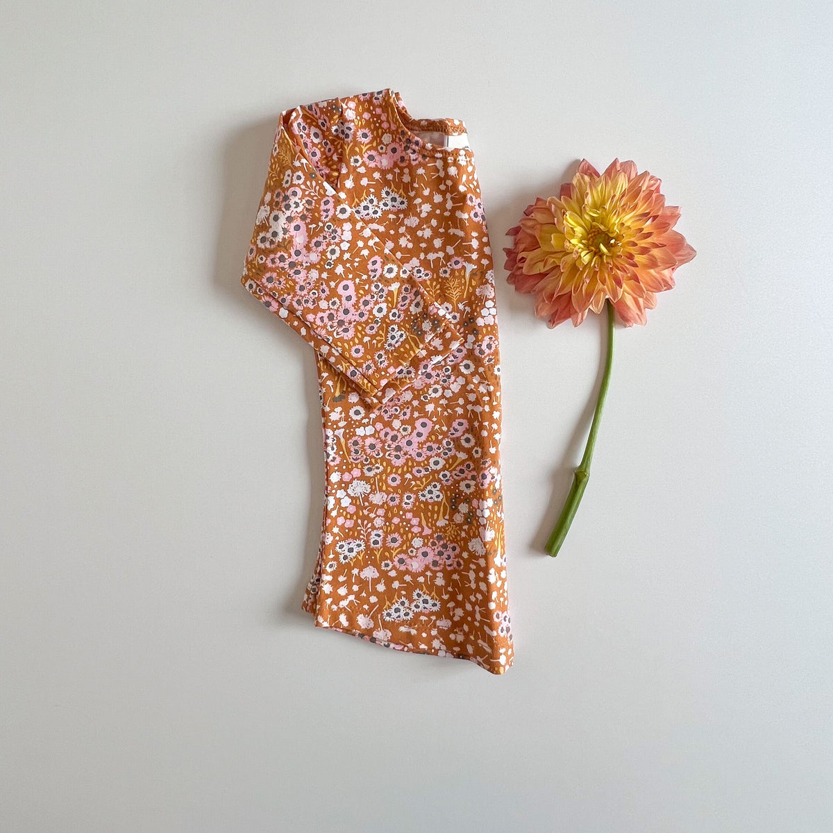 *PRESALE* Amber Floral-  Print Cotton/Spandex Jersey