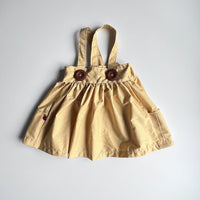 Savannah Suspender Skirt in ‘Buttercup Belle'- Ready to Ship