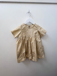 Nora Short-Sleeved Tunic with  Pockets  in ‘Petite Citron' - Ready To Ship