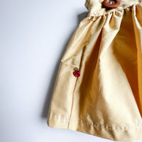 Savannah Suspender Skirt in ‘Buttercup Belle'- Ready to Ship