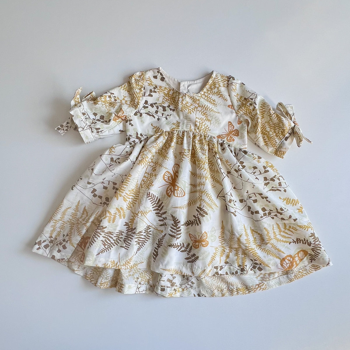 Clara Dress in ‘Reclaimed Autumn Forest’