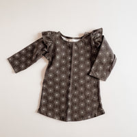 Millie Flutter Shirt in 'Starburst' - Ready To Ship