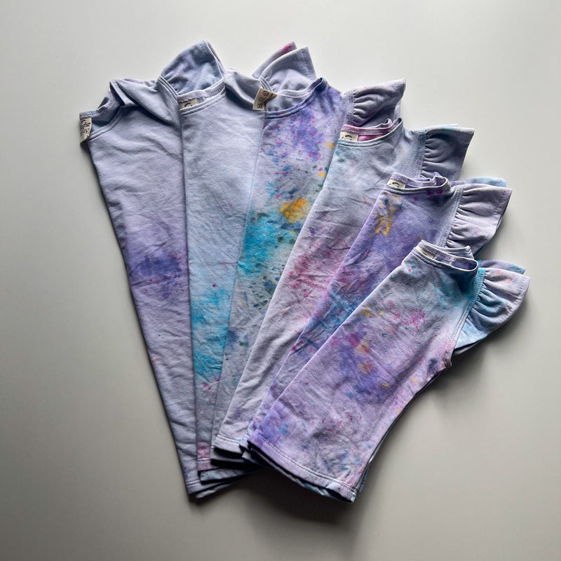 MARKET - Tilly Tank/Billy Bloomers Set in 'Pastel Tie Dye' - Ready To Ship