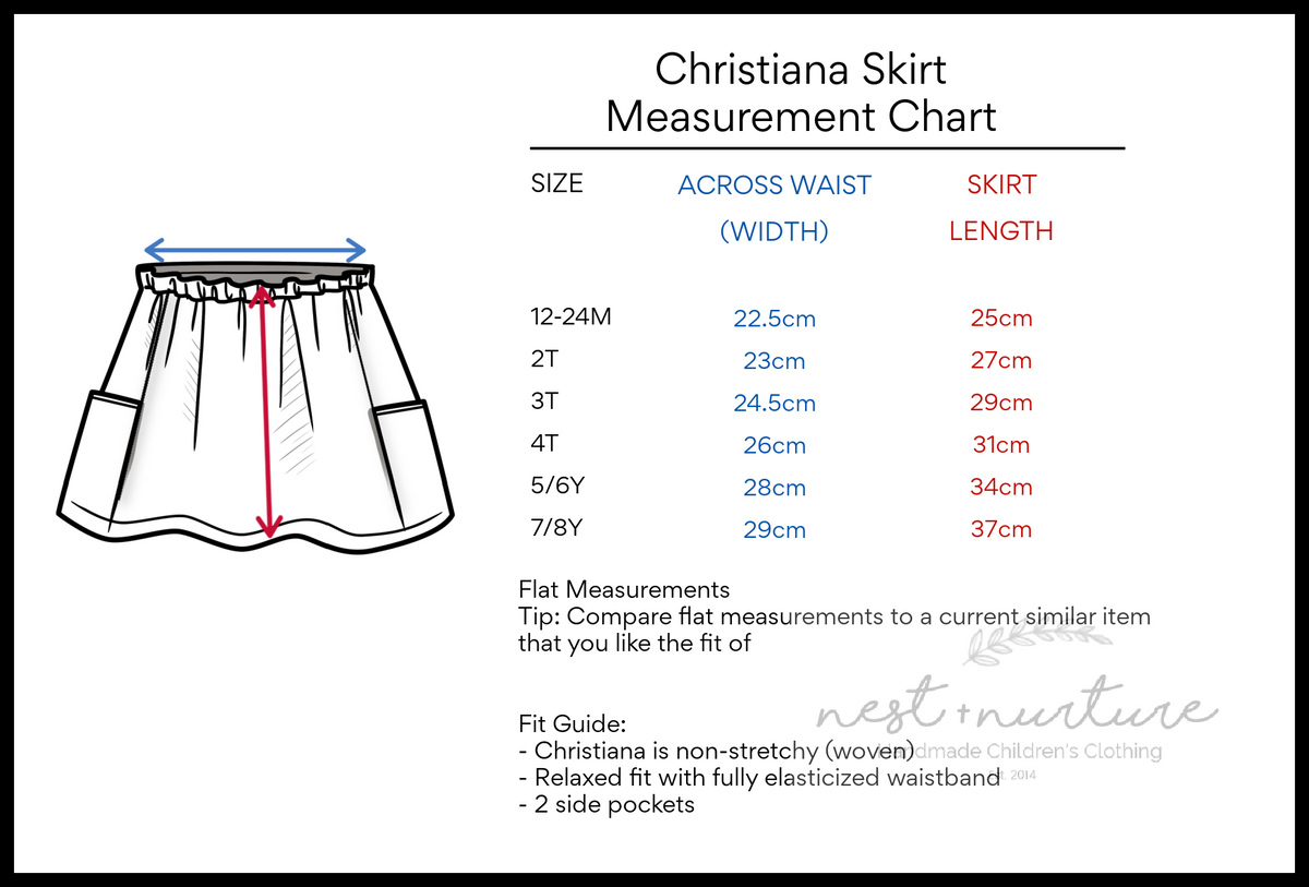Christiana Skirt in 'Holly Plaid' - Ready To Ship